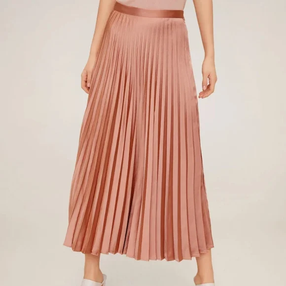 🔥Last 3🔥MANGO  Pleated Maxi skirt - Picture 4 of 8